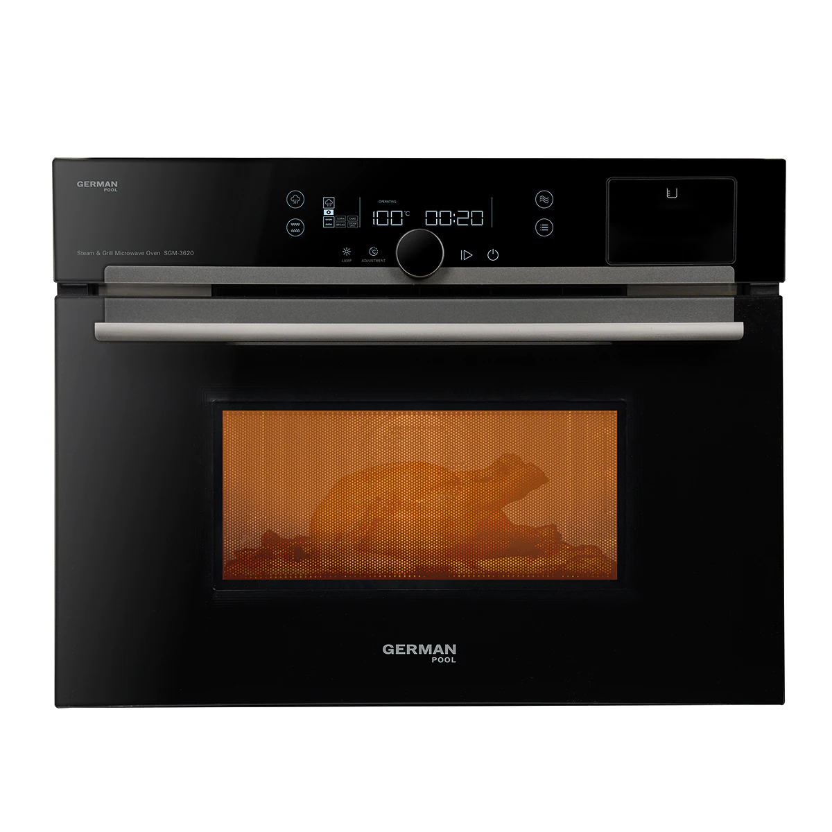 German Pool 德國寶 SGM-3620 36公升 嵌入式微波蒸烤焗爐